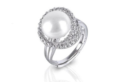 Shopping for Adjustable Near Round Silver Plated Freshwater Cultured Pearl