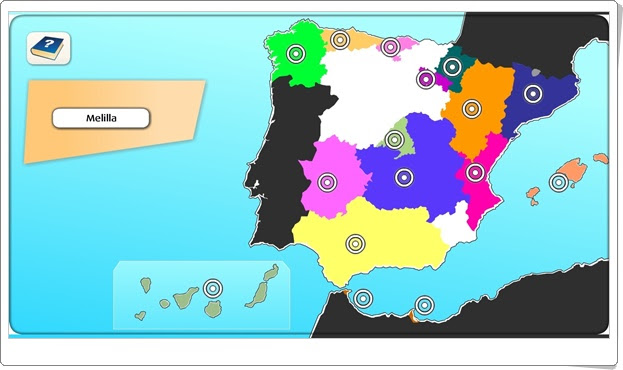 "Las Comunidades Autónomas" (Juego de Ciencias Sociales de Educación Primaria)