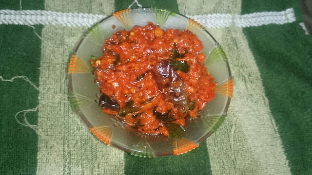 red chilli pickle