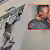 PHOTOs!! The moment a man tried to jump through the window after he was caught in another man’s house - Bibi Ya Wenyewe Ni Sumu 