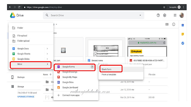 Tutorial Google Forms + QR Code Untuk Pengesahan Kehadiran 
