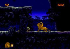 игра Lion King для Sega Mega Drive 2