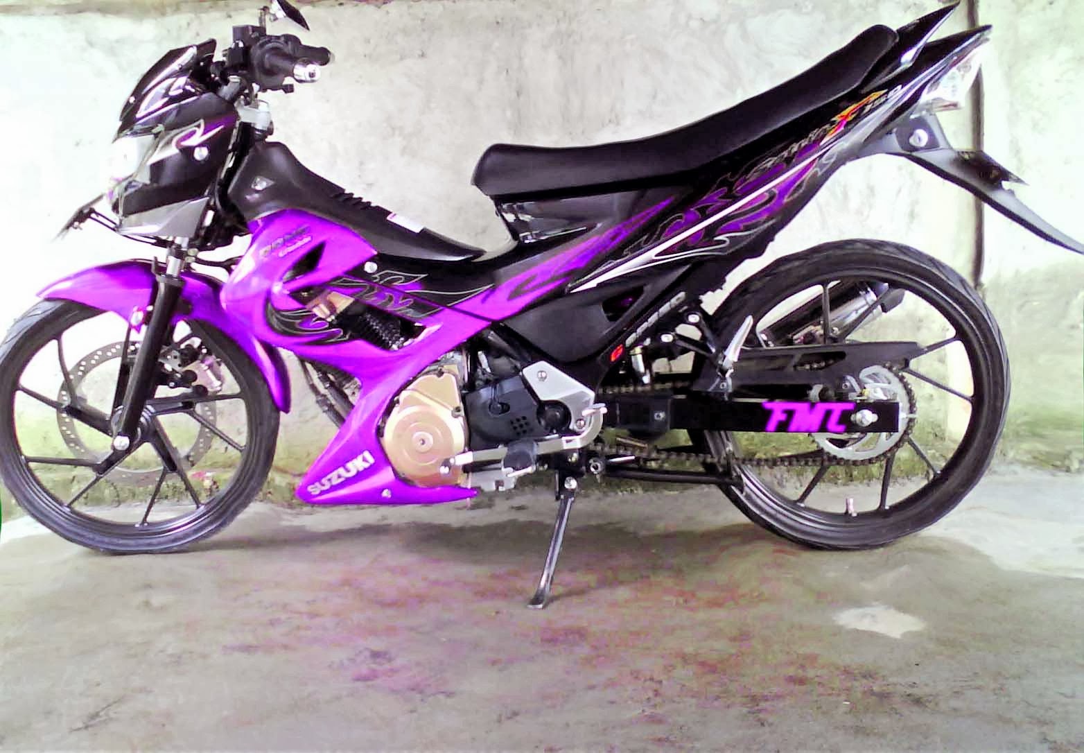 6 Gaya Oke Modifikasi Motor FU