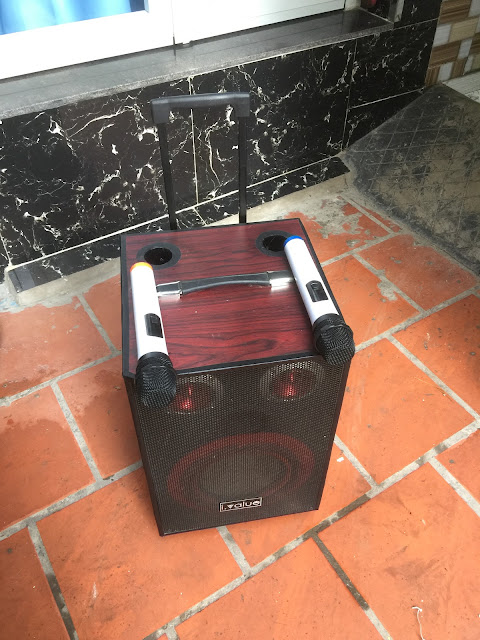 Loa kéo bluetooth karaoke siêu bass, siêu trable