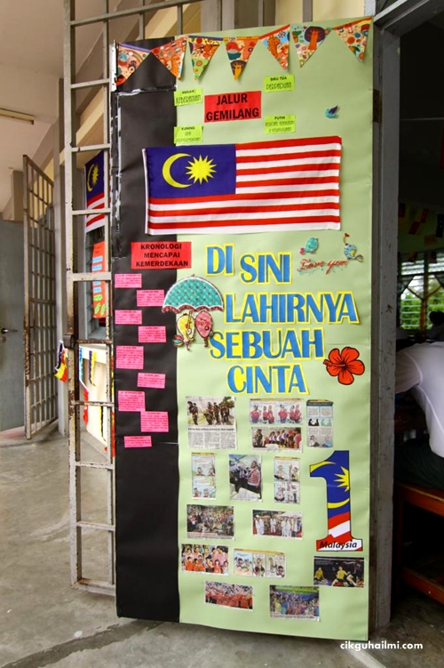 100 Idea Hiasan  Kelas Sempena Kemerdekaan 