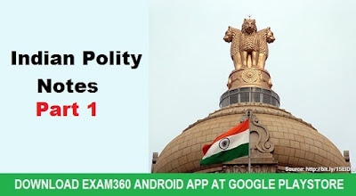 Indian Polity Study Notes for SSC Exams