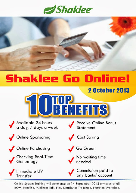 Shaklee Malaysia Go Online