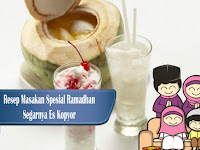Segarnya Es Kopyor Menu Buka Puasa