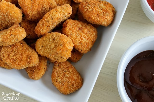 spicy chicken nuggets #ad 