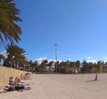 fuerteventura spiaggia meno ventosa