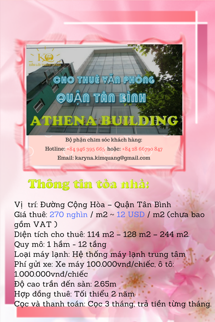 Athena Building quận Tân Bình