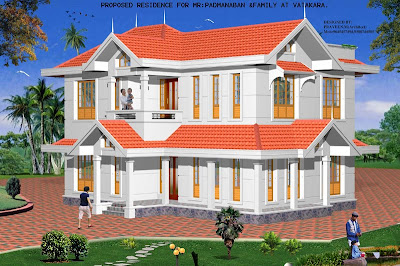 House Plans Kerala on Kerala Style Homes By Architect Praveen M   Guidice Galleries