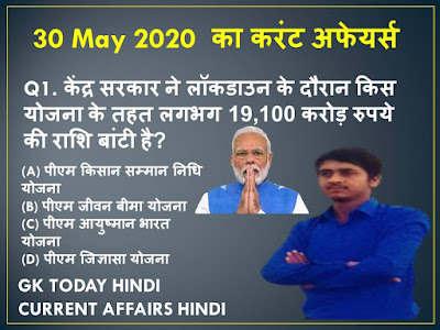 30 may 2020 current affairs.30 may 2020 current affairs in hindi