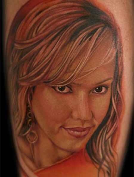 tattoo Jessica Alba tattoo art.