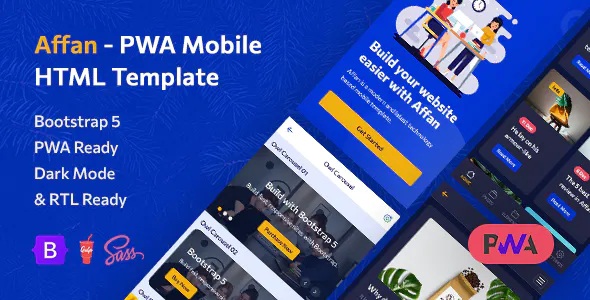 Best Mobile HTML Template