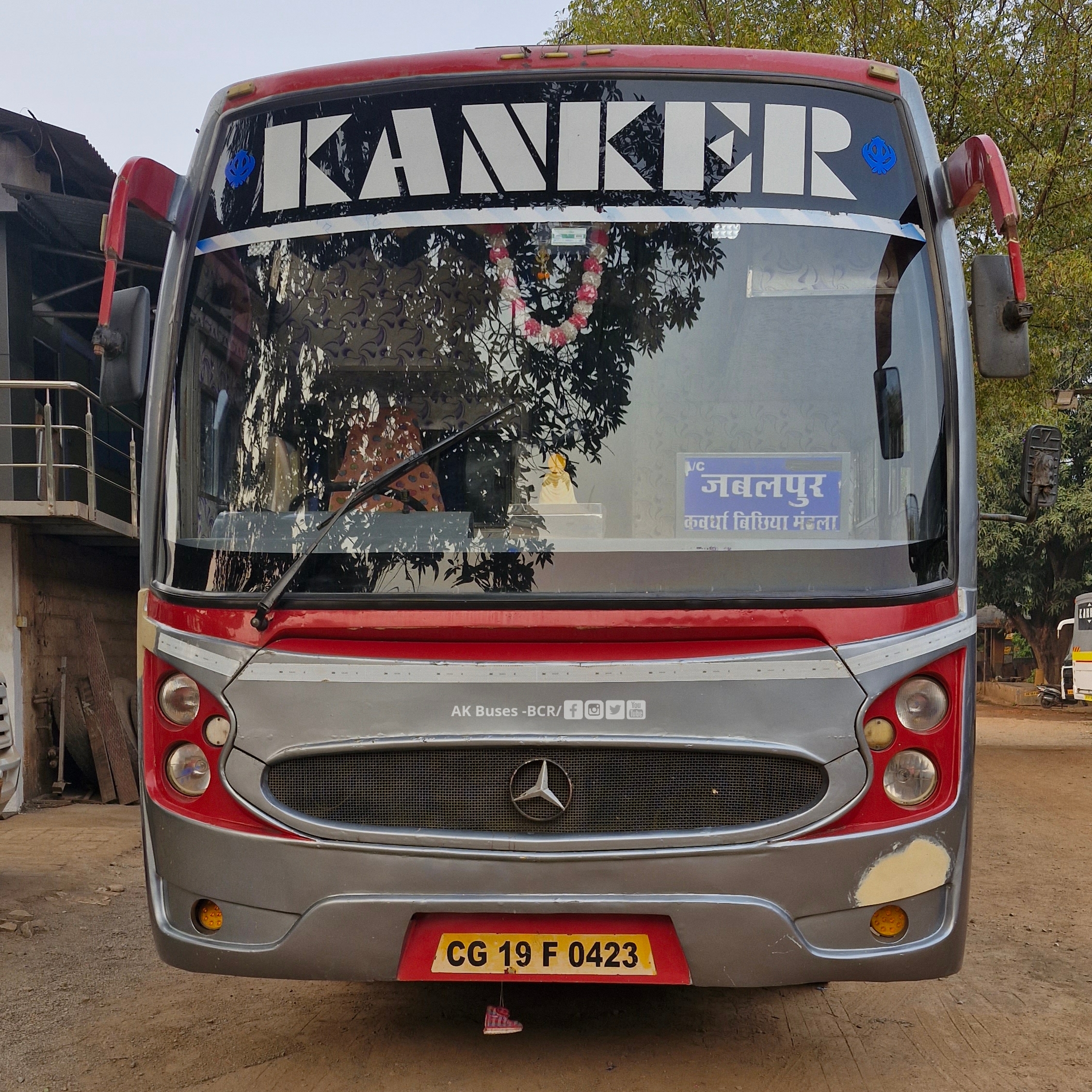 Kanker Roadways Raipur To Jabalpur AC Bus