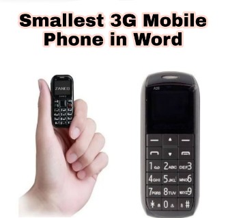 World's smallest 3G mobile launched.