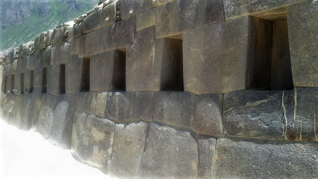 Ollantaytambo, hornacinas Templo de la Luna