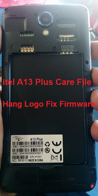 itel A13 Plus Hang Logo Fix Firmware Care File