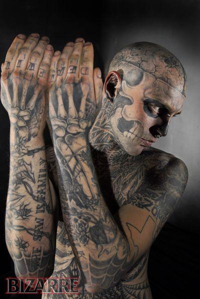 bizarre tattoo. Bizarre Magazine UK