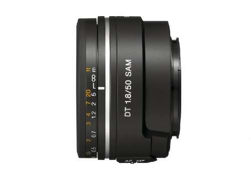 Sony 50mm f/1.8 SAM DT Lens for Sony Alpha Digital SLR Cameras