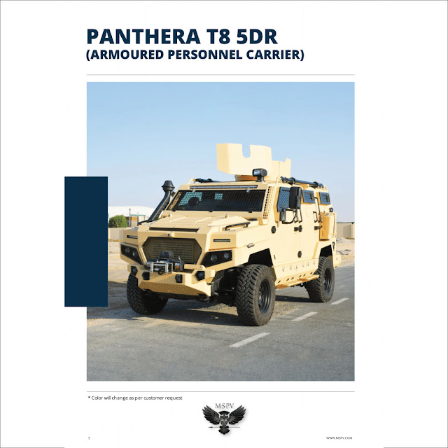 Armoured Vehicle - MSPV Panthera T8 5DR