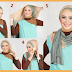 Cara Memakai Jilbab Mozaick Style