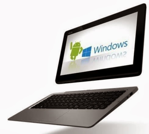 ASUS Transformer dengan dual boot