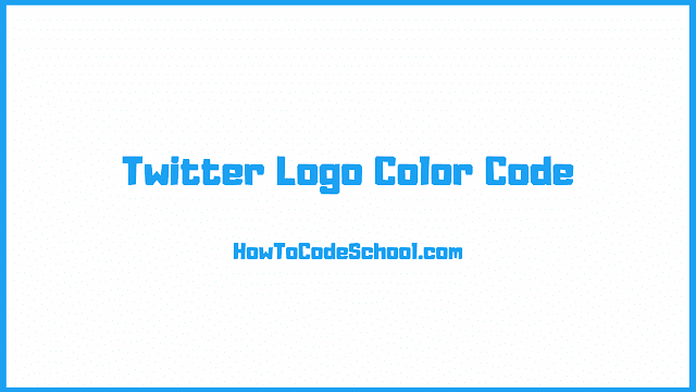 Twitter Logo Color Code