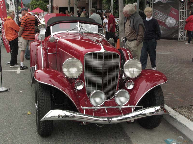1933 Auburn Salon Boatail Speedster Car Week Monterey CA