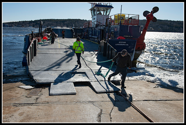 LaHave Ferry; LaHave River; Stranded; Nova Scotia