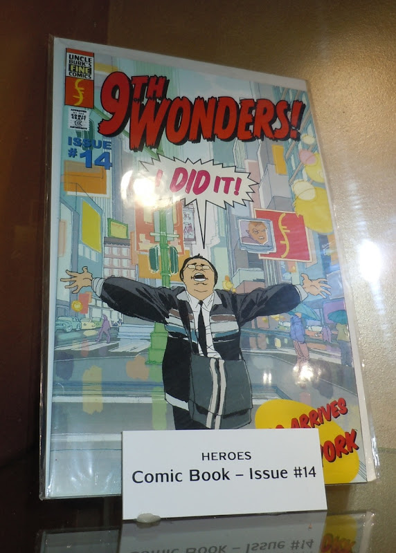 Heroes 9th Wonders comic book prop