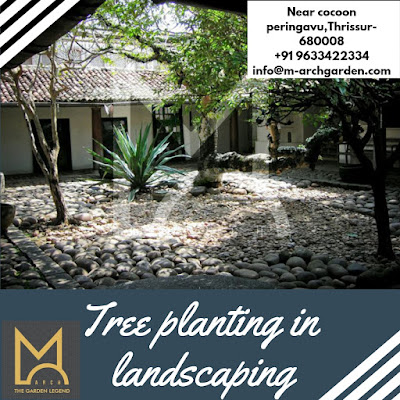  landscaping Kerala | M-arch Garden