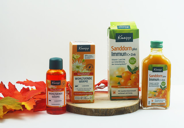 Kneipp® Sanddorn plus Immun C + Zink & Gesundheitsbad Wohltuende Wärme