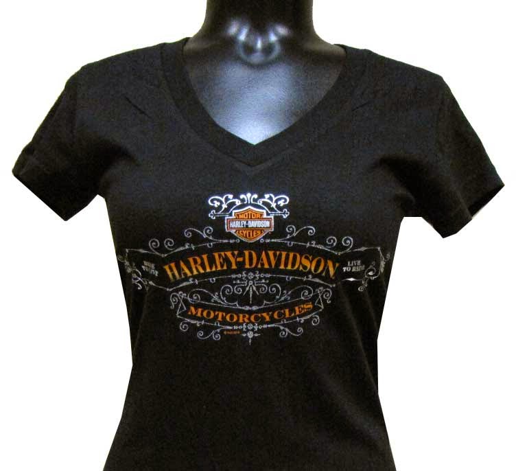 http://www.adventureharley.com/harley-davidson-womens-t-shirt-v-neck-short-sleeve-black