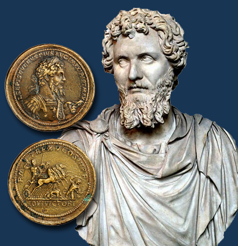Resultado de imagem para Lucius Septimius` victory coin