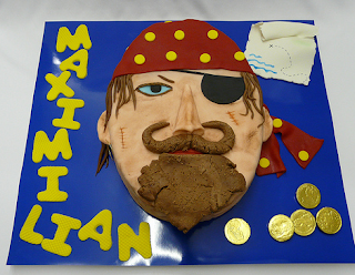 Pirate Birthday Cake