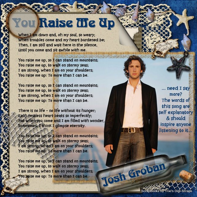  Lirik lagu you raise me up dan terjemahannya Josh Groban 