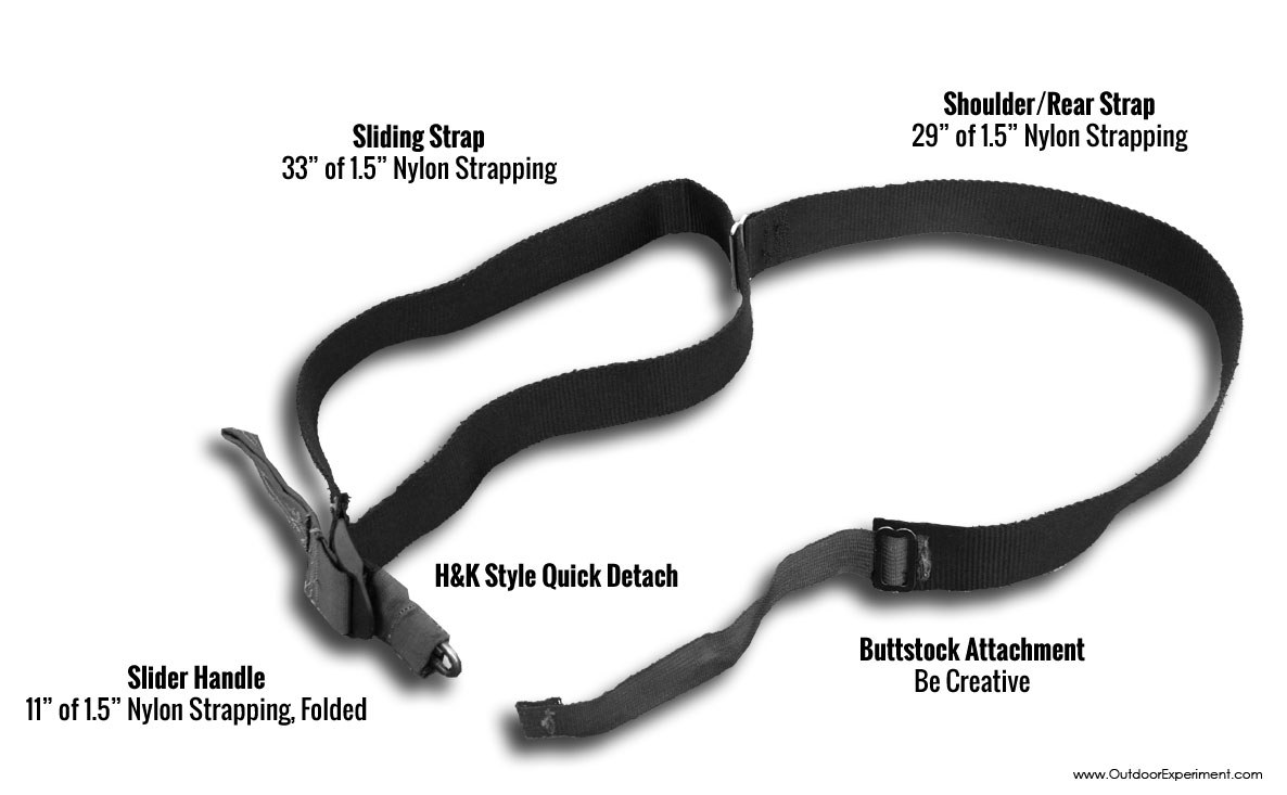 How to Make a 2-Point Tactical Sling - DIY