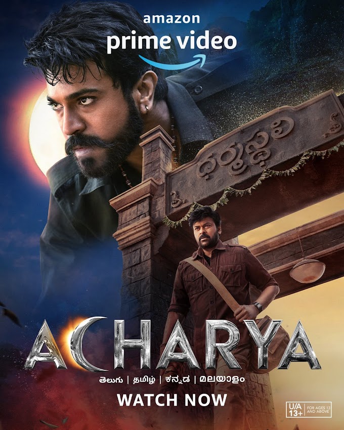 Acharya [2022] Multi Audio [Telugu Tamil Hindi Kannada Malayalam] 