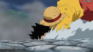 ワンピースアニメ 頂上戦争編 476話 ルフィ Monkey D. Luffy | ONE PIECE Episode 476