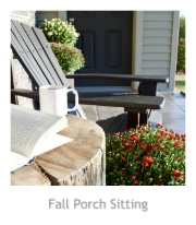 Fall Porch Sitting at Pieced Pastimes