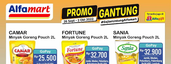 Promo Gantung Alfamart Periode 26 September - 2 Oktober 2022