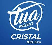 Tua Rádio Cristal FM 100.5 de Soledade RS