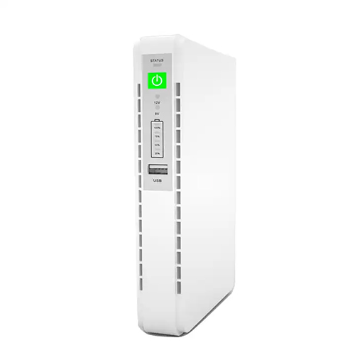 SKE 432P mini UPS for Router, ONU, Camera – 25 Watt 5v 9v 12v & PoE support 15/24v