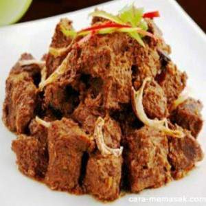 RESEP RENDANG KERING (PADANG) ｡•*¨*• CARA MEMBUAT, RESEP