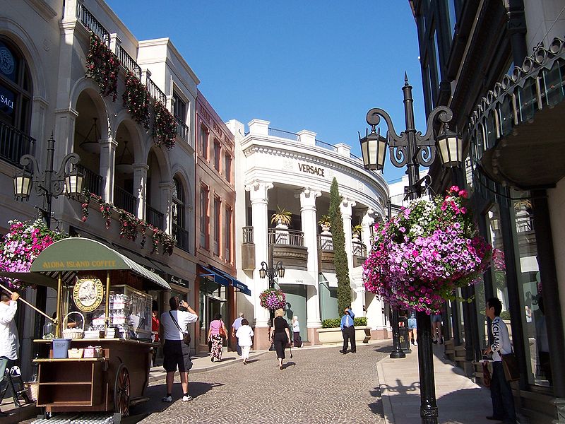 You can't afford it the shops on Rodeo Drive above 