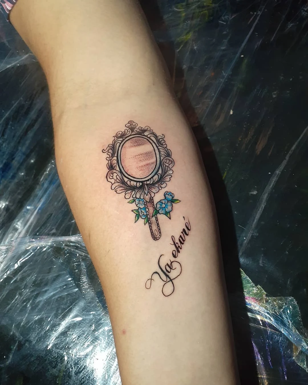 Tatuaje de espejo