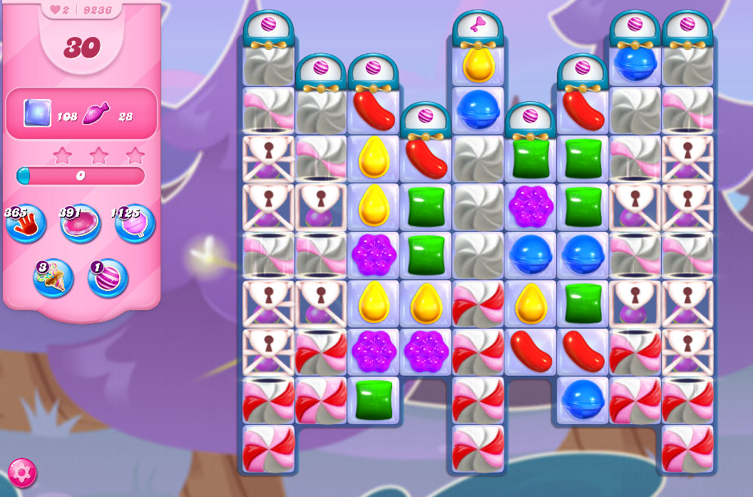 Candy Crush Saga level 9236