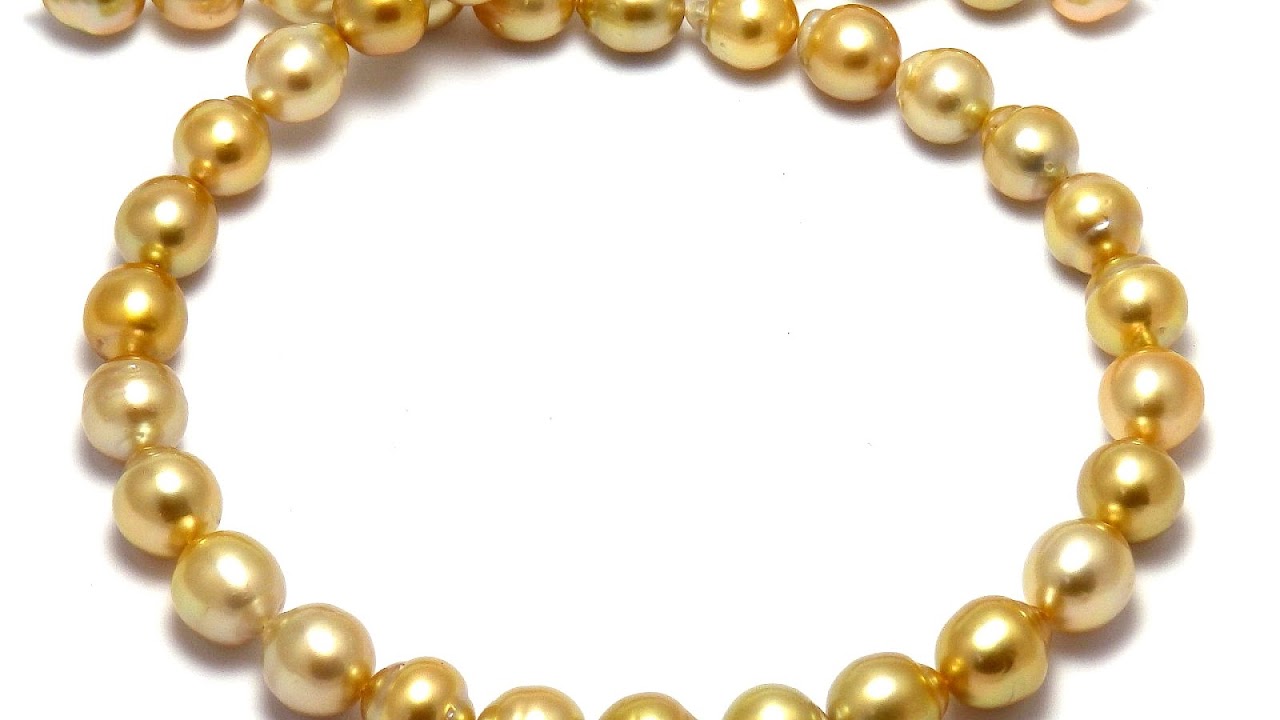 Pearl - Gold Pearls Necklace